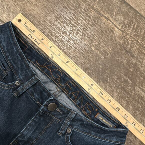 Jag Jeans Low Rise Boot Leg Dark Wash Jeans Size 4 - Picture 6 of 8